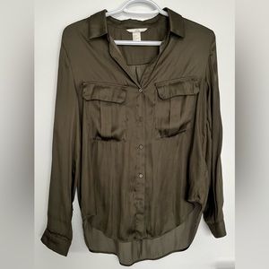 H&M long sleeve blouse